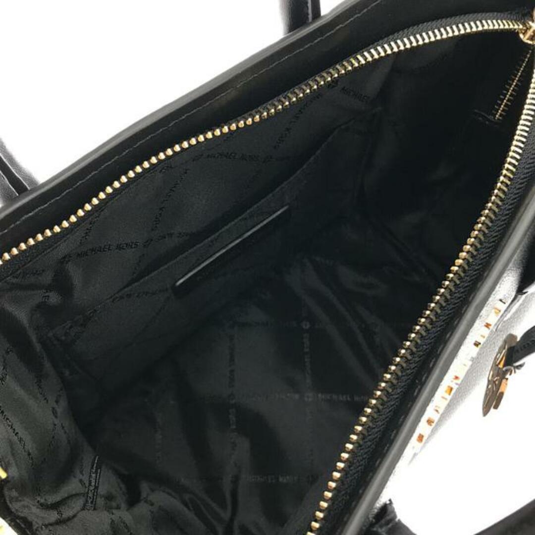 ハンドバッグ【美品】  MICHAEL KORS / マイケルコース | AVRIL アヴリル 2Way レザー ショルダー ハンドバッグ | ブラック | レディース