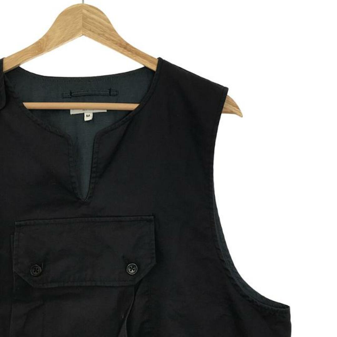 Engineered Garments / エンジニアドガーメンツ | COVER VEST コットンポリエステル カバーベスト | M | ネイビー  | メンズ