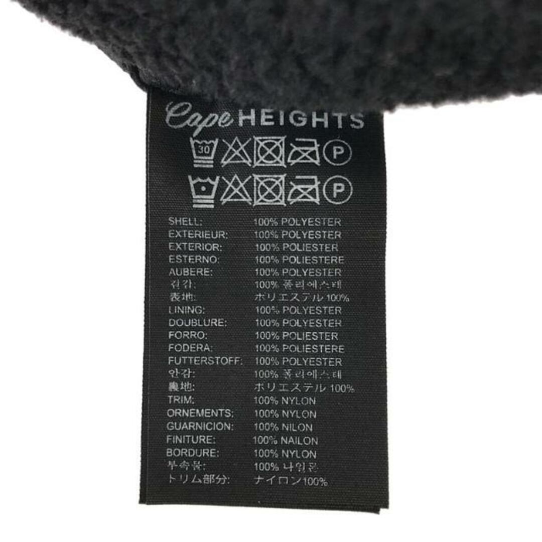 Cape HEIGHTS(ケープハイツ)の【美品】  Cape Heights / ケープハイツ | ノーカラー ボア ロングジャケット | S | ブラック | レディース レディースのジャケット/アウター(その他)の商品写真