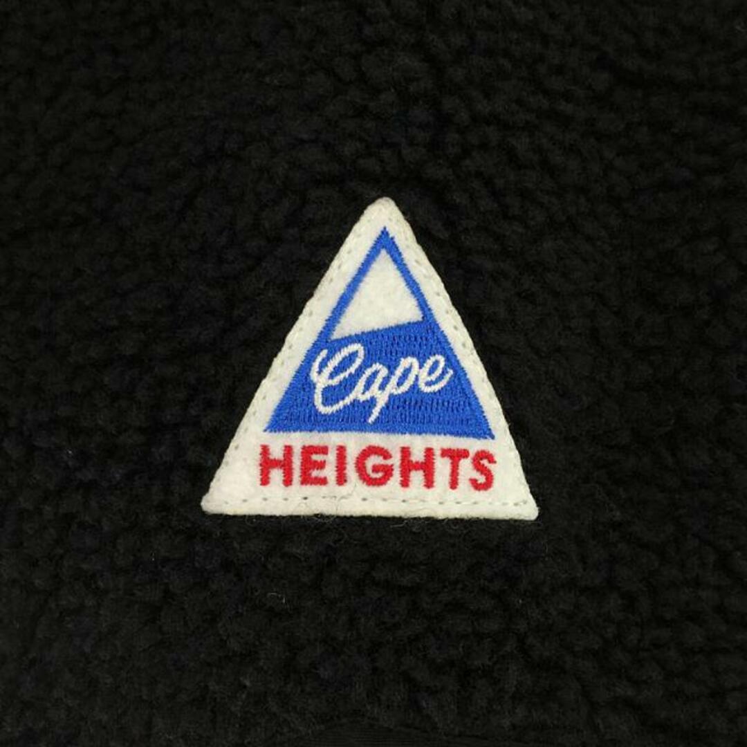 Cape HEIGHTS(ケープハイツ)の【美品】  Cape Heights / ケープハイツ | ノーカラー ボア ロングジャケット | S | ブラック | レディース レディースのジャケット/アウター(その他)の商品写真