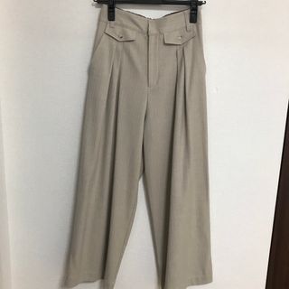 新品　タグ　ファボリ　ニットワイドパンツ　favori グレディブリリアン