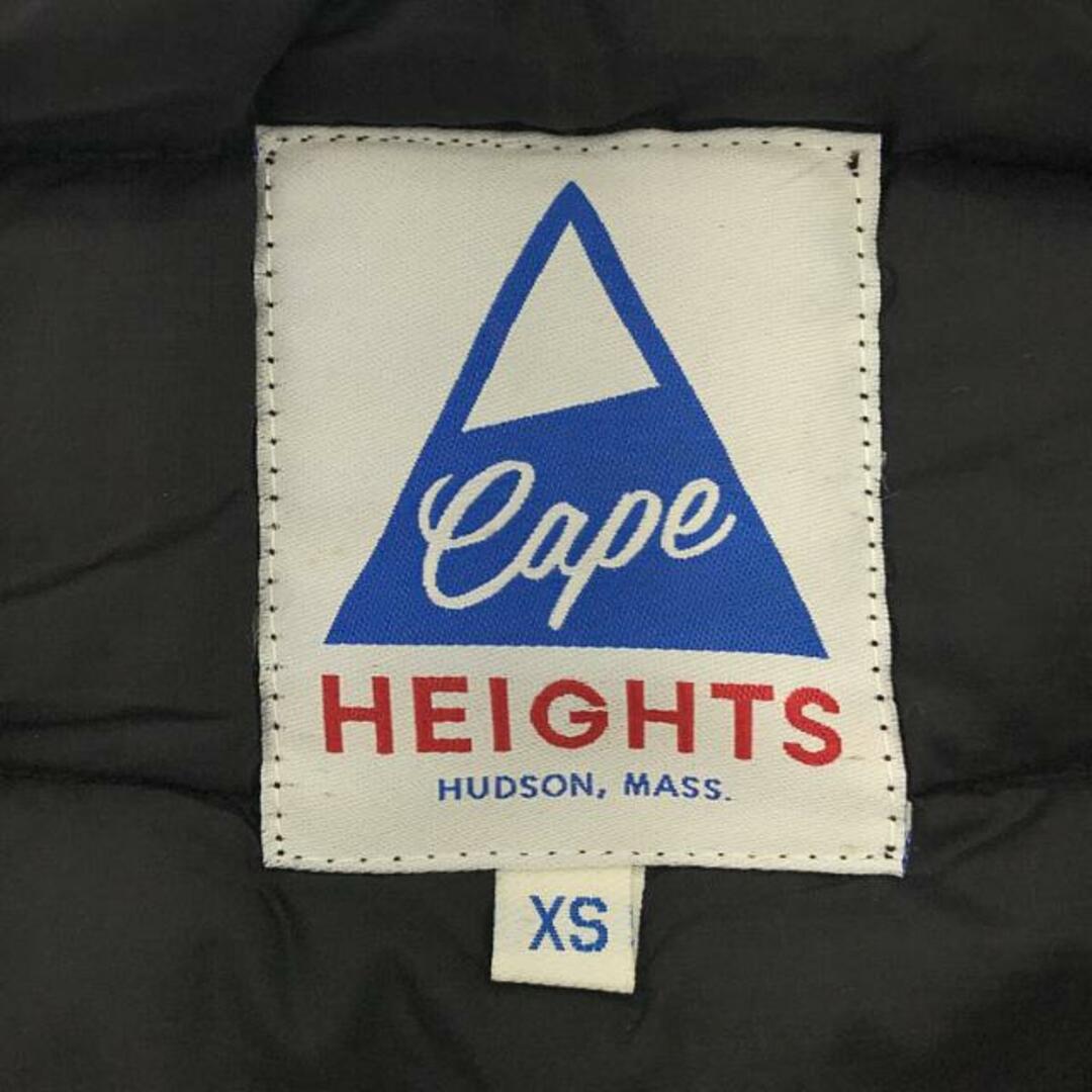 Cape HEIGHTS(ケープハイツ)の【新品】  Cape Heights / ケープハイツ | ノーカラー インナーダウンベスト | XS | ブラック | メンズ メンズのトップス(ベスト)の商品写真