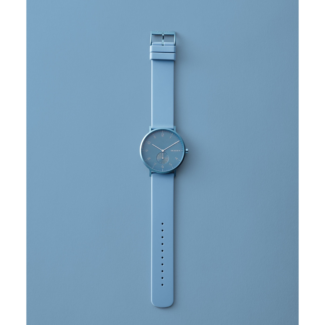 SKAGEN(スカーゲン)の《中古》SKAGEN 腕時計　SKW6509 　ライトブルー  レディースのファッション小物(腕時計)の商品写真