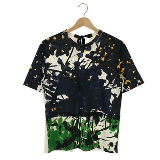 マルニ MARNI カットソー フリル Tシャツ グリーン 42