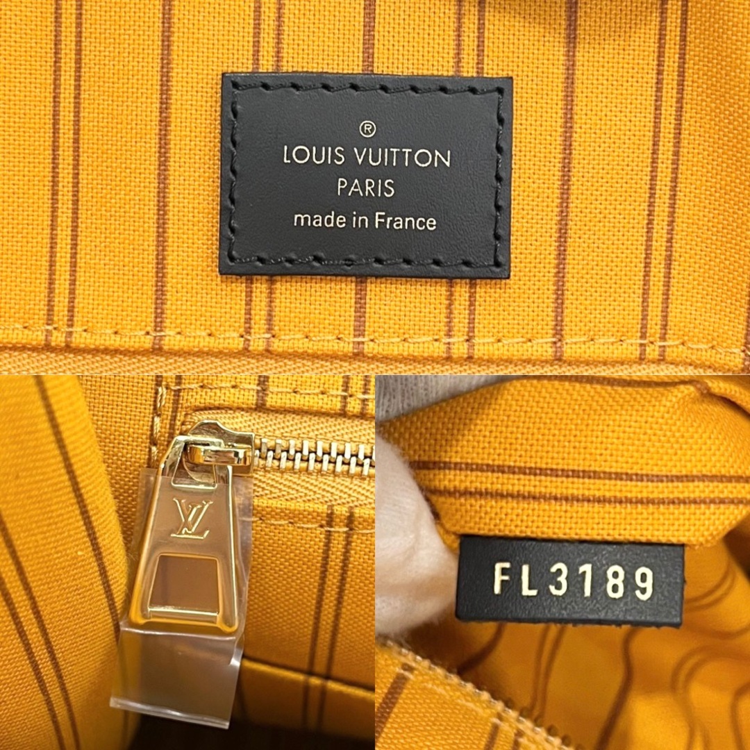 LOUIS VUITTON ルイヴィトン 2WAY モノグラムジャングル オンザゴーGM On the GoGM M44674  モノグラムジャイアント  モノグラムリバース  ノワール ブラウン 茶 ゴールド金具 レディース【品】