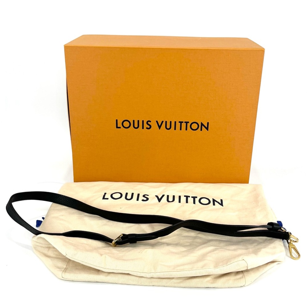 LOUIS VUITTON ルイヴィトン 2WAY モノグラムフラワーカプシーヌPM ハンドバッグ ショルダーバッグ ブラック 黒 レザー かばん 鞄 M52138 トリヨン    ノワール ゴールド金具 レディース【品】