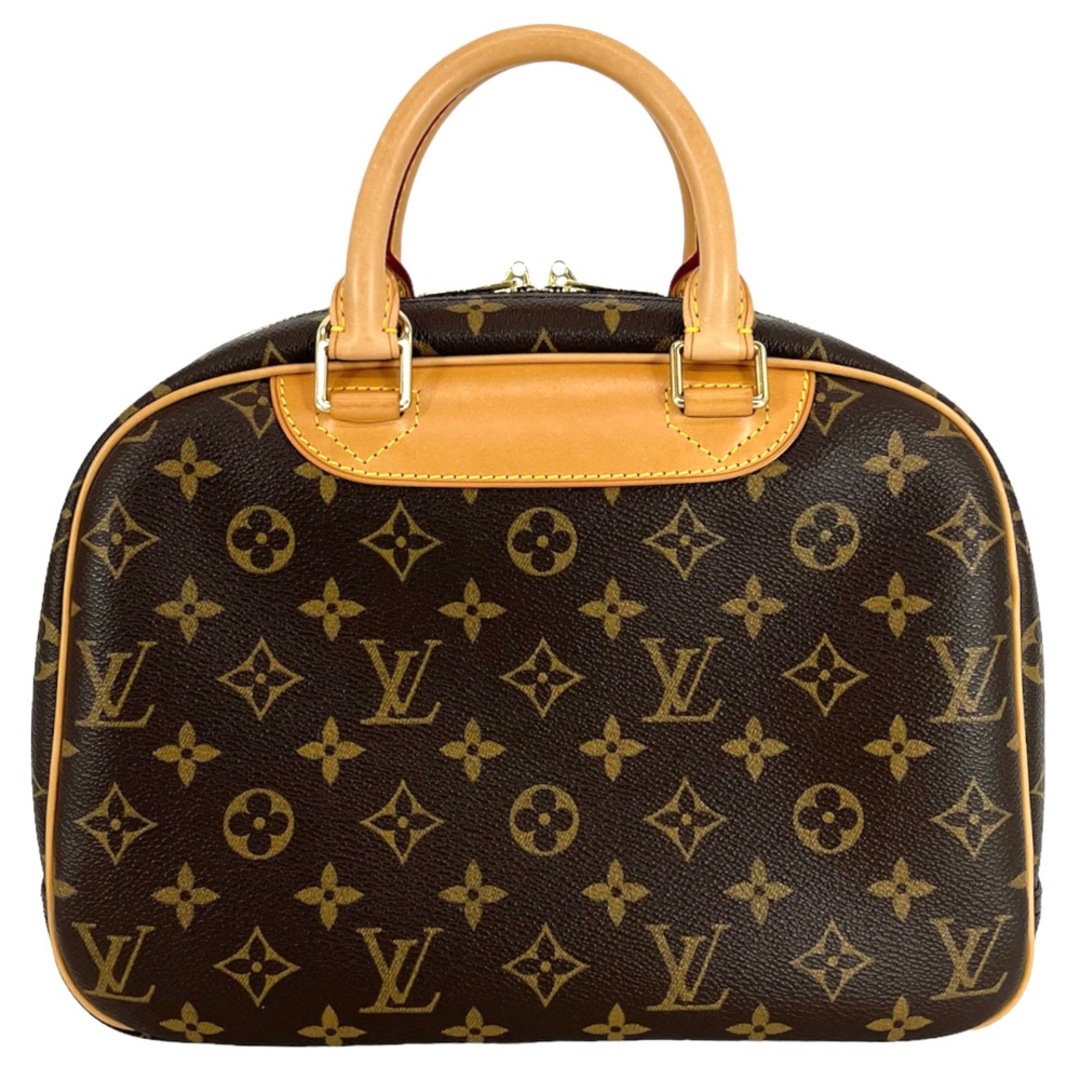 LOUIS VUITTON ルイヴィトン ハンドバッグ モノグラム トゥルーヴィル ブラウン 茶 鞄 かばん M42228    ゴールド金具 レディース【品】