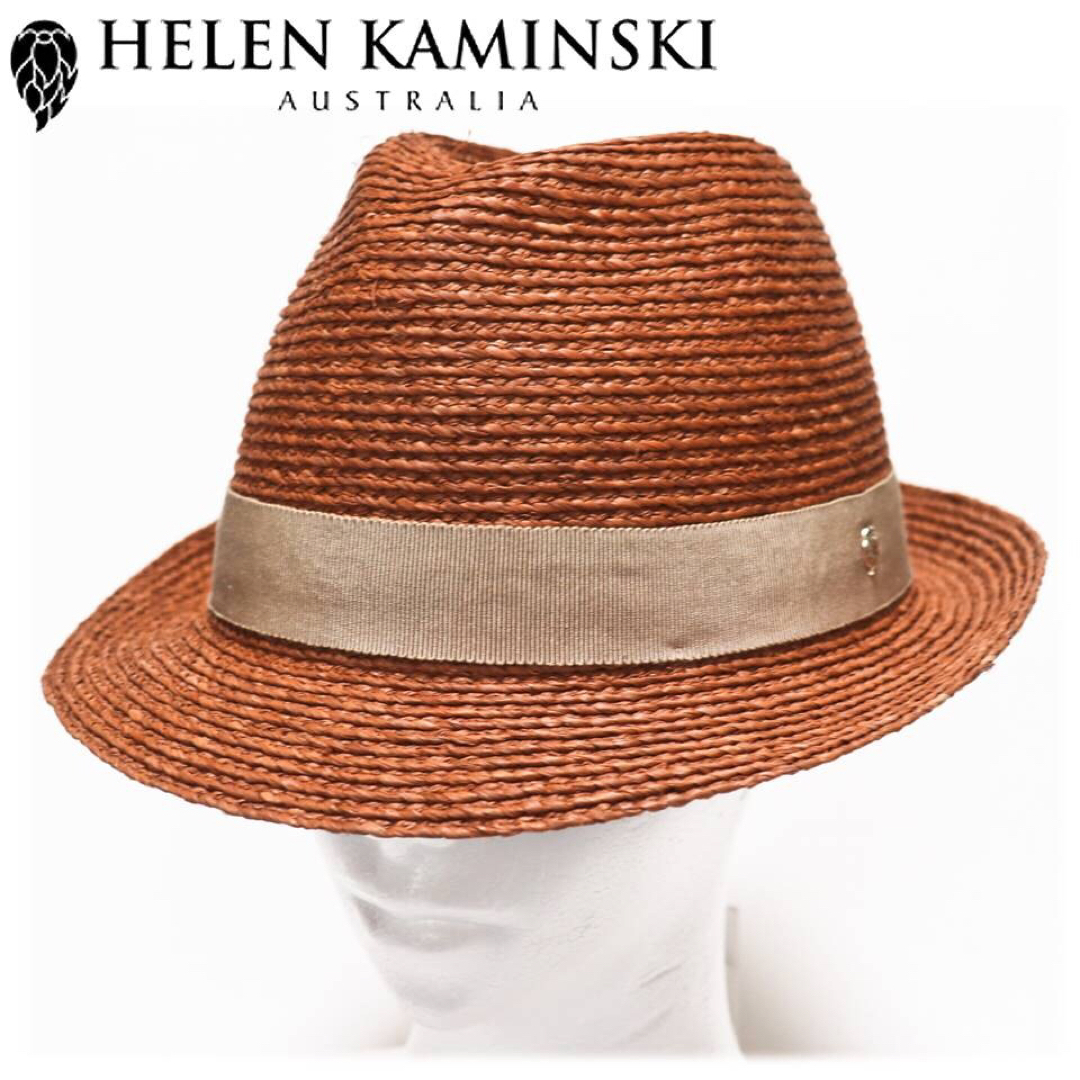 HELEN KAMINSKI - 《ヘレンカミンスキー》新品 上質ラフィア中折れ