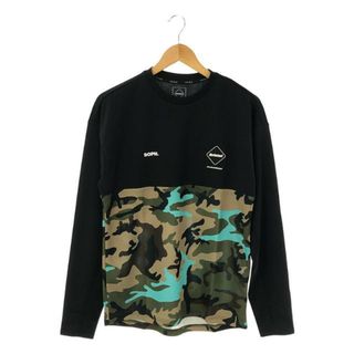 【新品】  FCRB / エフシーレアルブリストル | 2022 | L/S CAMOUFLAGE TEAM TOP チームトップ | S | カーキ | メンズ(Tシャツ/カットソー(七分/長袖))