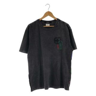 スビ(ksubi)のksubi / スビ | × Hidji World ロゴ刺繍 プリント Tシャツ | M | グレー | メンズ(Tシャツ/カットソー(半袖/袖なし))