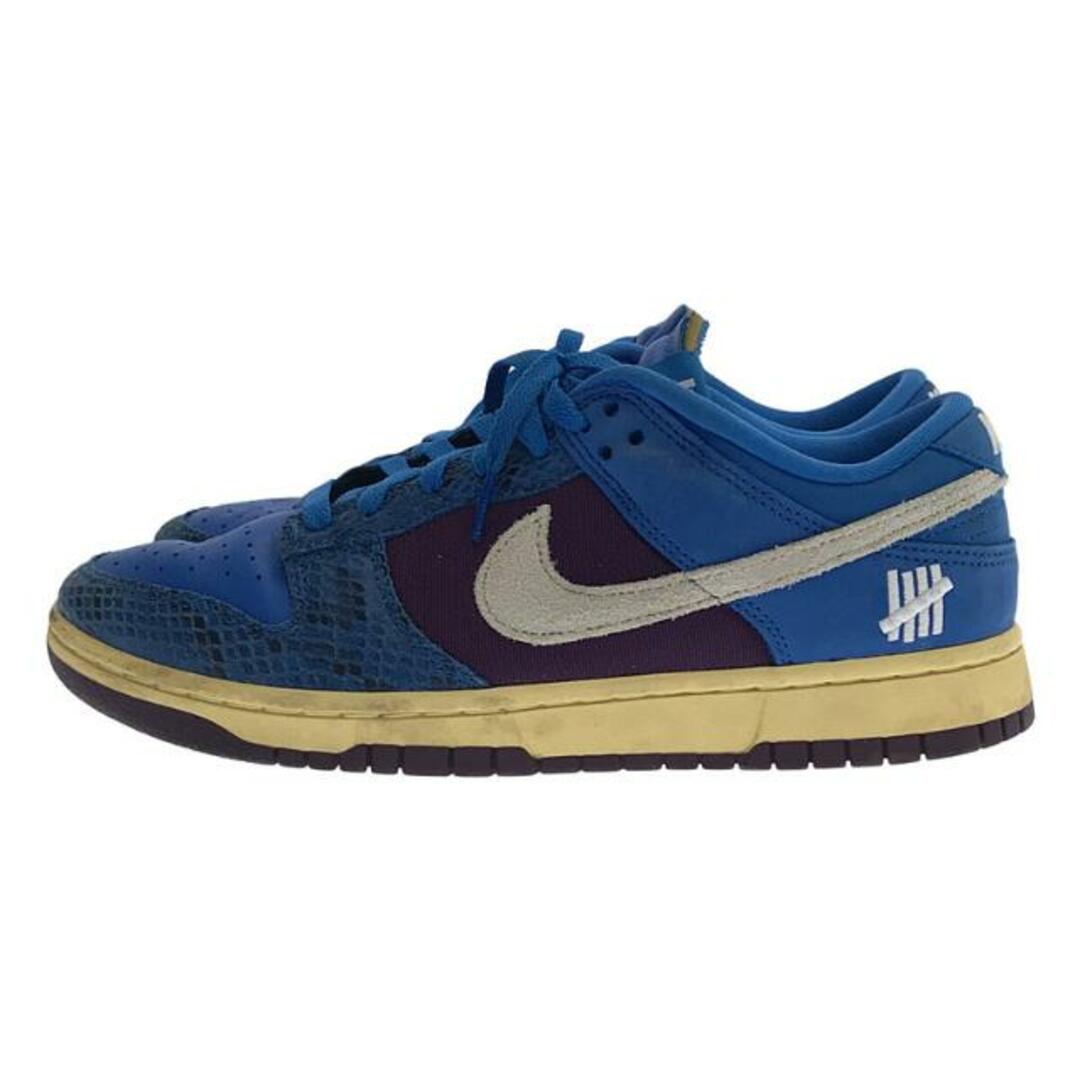 NIKE(ナイキ)のNIKE / ナイキ | × UNDEFEATED DUNK LOW SP ダンク ロー スニーカー | 27 | ブルー / ホワイト / ナイト パープル | メンズ メンズの靴/シューズ(スニーカー)の商品写真