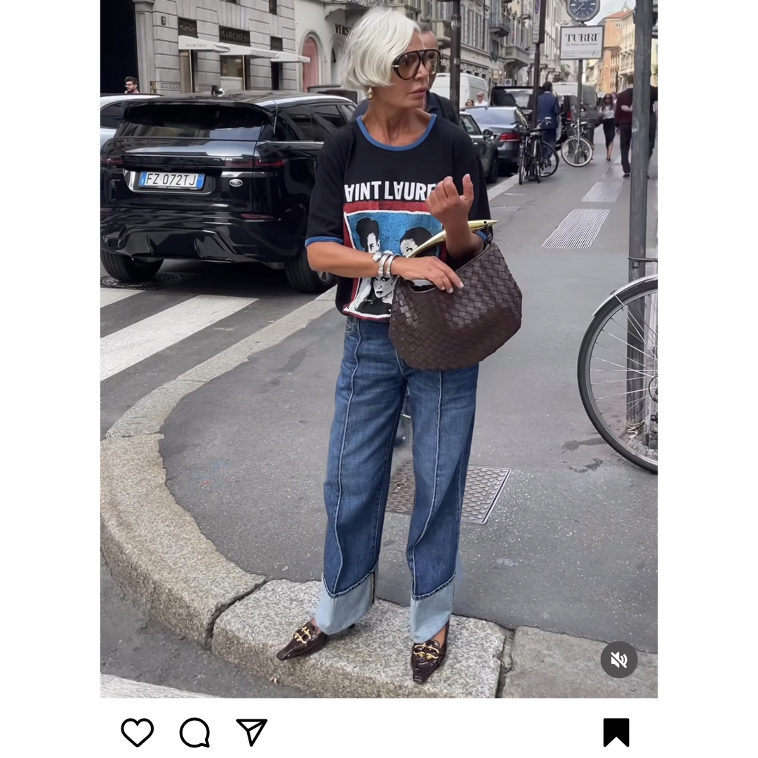 Bottega Veneta - ボッテガヴェネタ カーブシェイプデニムの通販 by