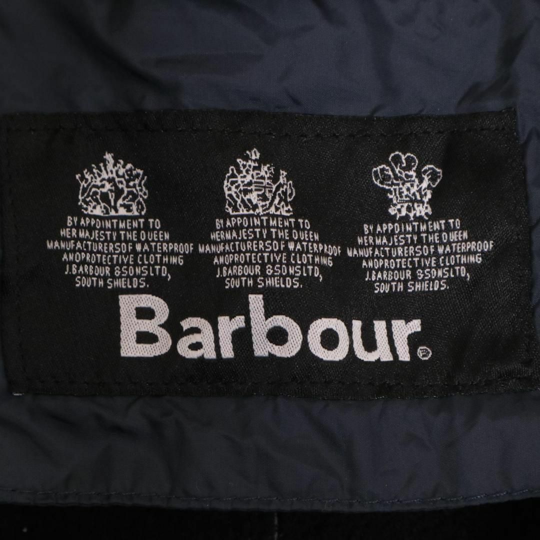 Barbour バブアー キルティング ミリタリー ジャケット ネイビー