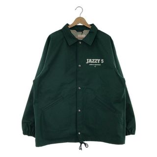 ユニフォームエクスペリメント(uniform experiment)の【新品】  uniform experiment / ユニフォームエクスペリメント | FRAGMENT : JAZZY JAY / JAZZY 5 COACH JACKET コーチジャケット | 4 | グリーン | メンズ(その他)