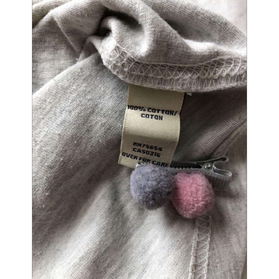 AbercrombieFitch 【古着】Abercrombie&Fitch ダメージ加工ワッペン ロンTの通販 by ponpon アバクロンビーフィッチ・ダメージ加工ロンT(ピンク)