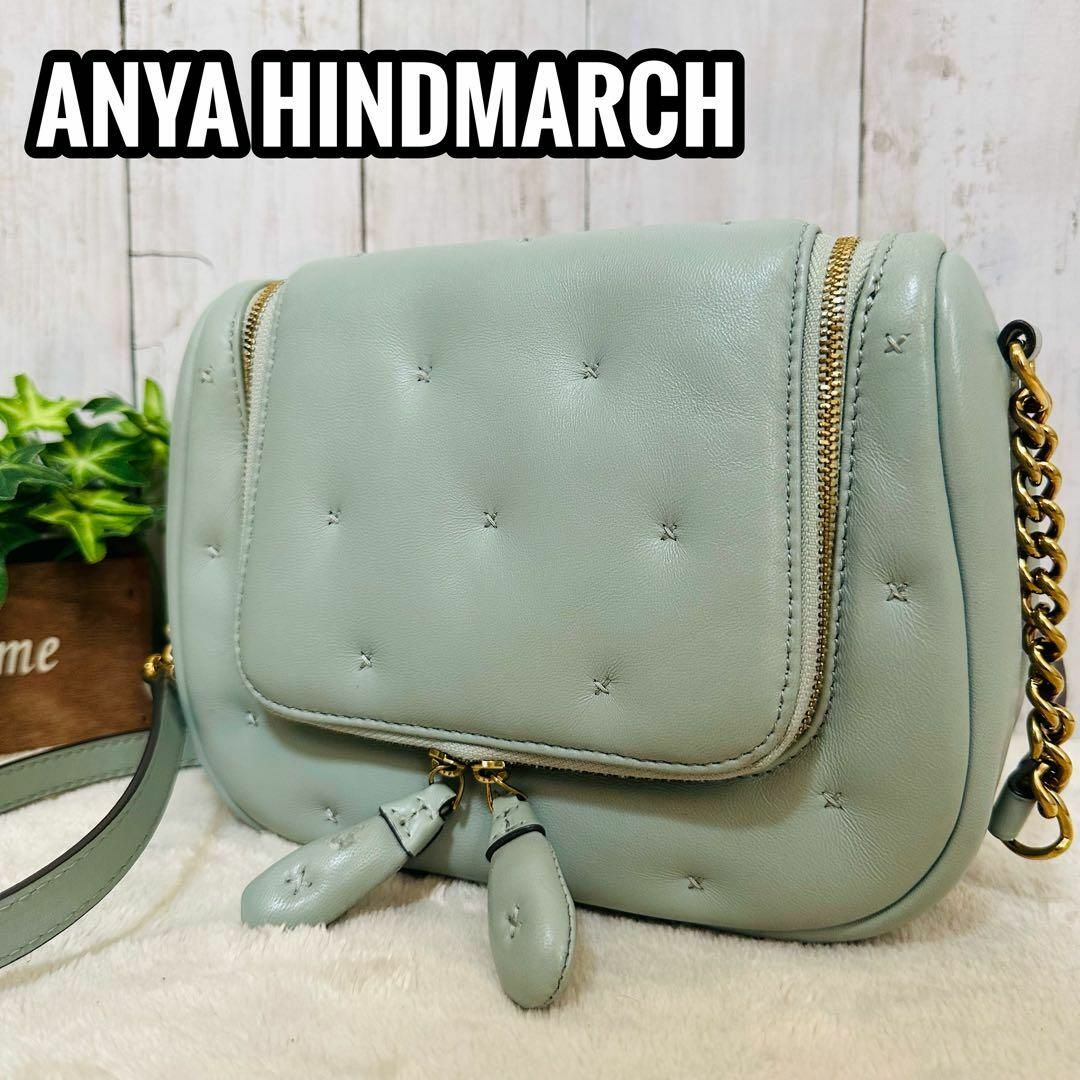 ☆激レア☆ANYA HINDMARCH チャビー VERE チェーンショルダーバッグ