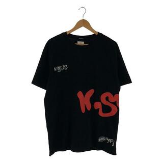 スビ(ksubi)のksubi / スビ | × Hidji World ロゴプリント Tシャツ | M | ブラック | メンズ(Tシャツ/カットソー(半袖/袖なし))