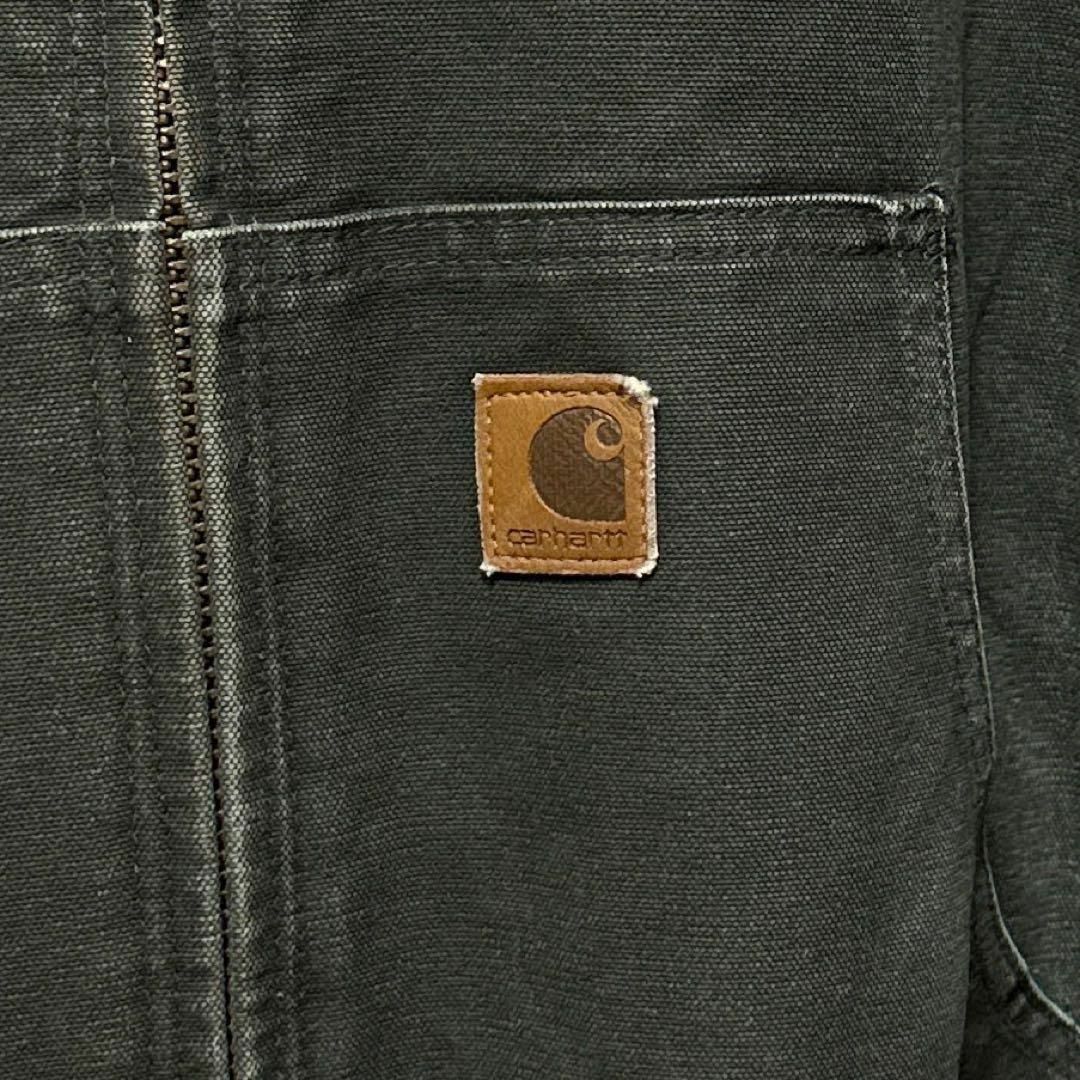 carhartt(カーハート)の851 【4XLサイズ】カーハート☆革ロゴ 中綿キルティングアクティブジャケット メンズのジャケット/アウター(ブルゾン)の商品写真