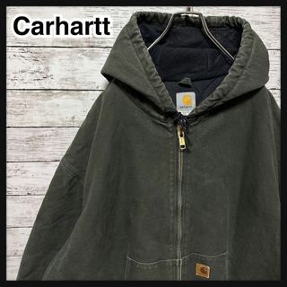 カーハート ジャケット/アウター(メンズ)(グリーン・カーキ/緑色系