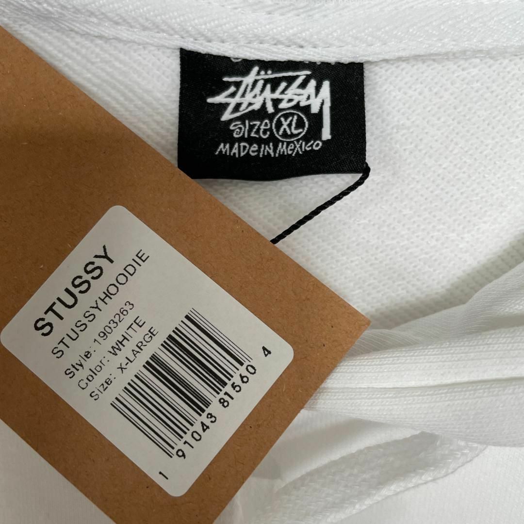 【新品未使用】STUSSY パーカー　ダイス　即完売　入手困難　ネイビー　M