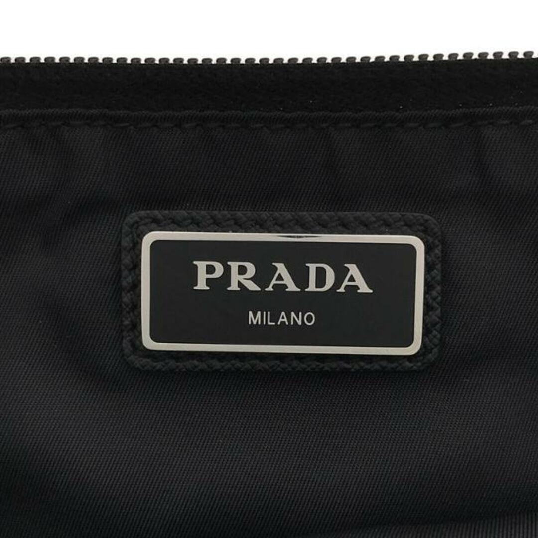 PRADA(プラダ)のPRADA / プラダ | TESSUTO COMICS / 総柄 ナイロン ボディーバッグ / ユニセックス | ブラック/オフホワイト | メンズ メンズのバッグ(ウエストポーチ)の商品写真