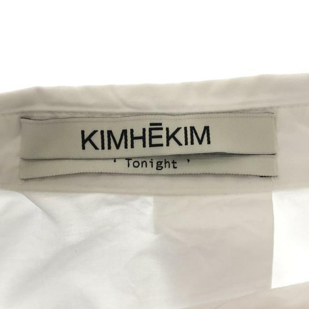 KIMHEKIM / キムヘキム | パールボタン アシンメトリー シャツ KIMHEKIM / キムヘキム | パールボタン アシンメトリー シャツ