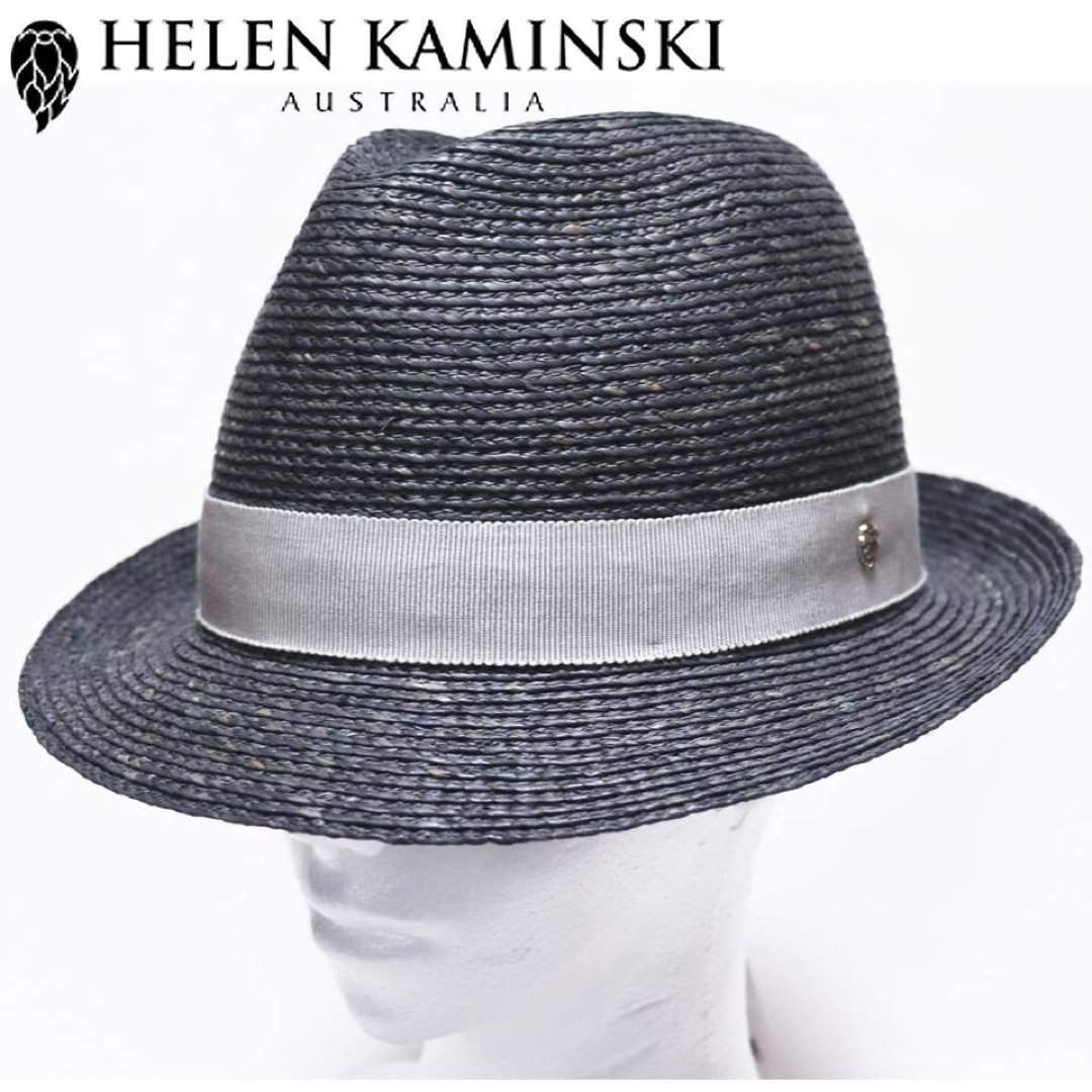 HELEN KAMINSKI(ヘレンカミンスキー)の《ヘレンカミンスキー》新品 上質ラフィア中折れハット ONEサイズ(57.5) レディースの帽子(麦わら帽子/ストローハット)の商品写真