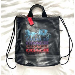 COACH コーチ  ナイロン×レザー⭐︎リュック⭐︎バッグパック