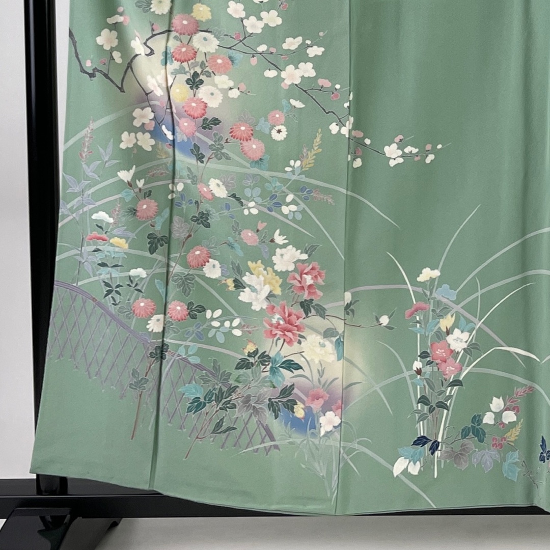 訪問着 身丈159cm 裄丈65cm 正絹 美品 秀品