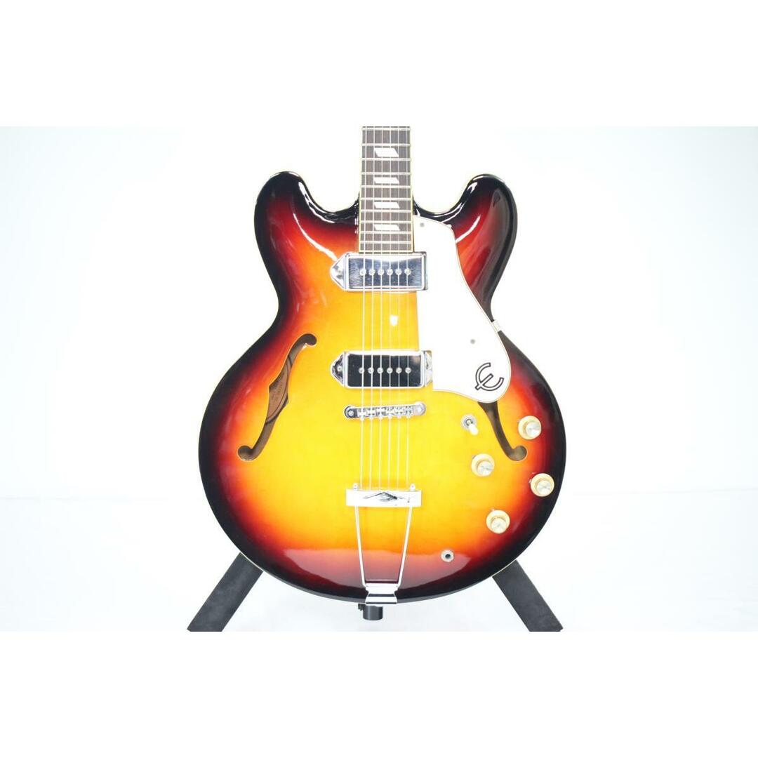 Epiphone(エピフォン)のＥＰＩＰＨＯＮＥ　ＣＡＳＩＮＯ【Ｍａｄｅ　ｂｙ　Ｐｅｅｒｌｅｓｓ　Ｆａｃｔｏｒｙ】 楽器のギター(エレキギター)の商品写真