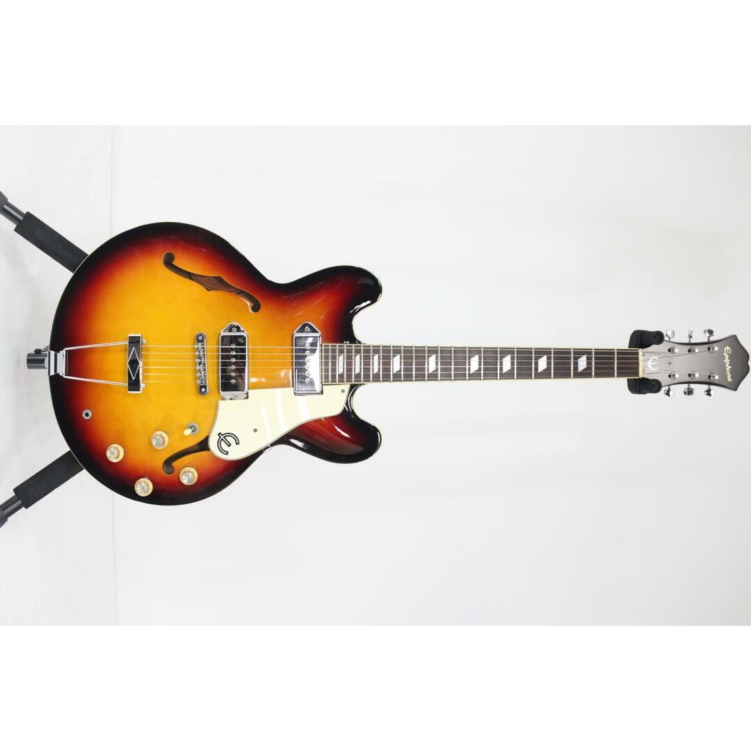 Epiphone(エピフォン)のＥＰＩＰＨＯＮＥ　ＣＡＳＩＮＯ【Ｍａｄｅ　ｂｙ　Ｐｅｅｒｌｅｓｓ　Ｆａｃｔｏｒｙ】 楽器のギター(エレキギター)の商品写真