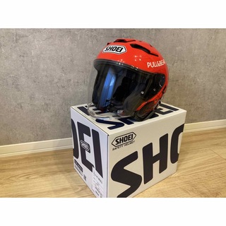 ショウエイ(SHOEI)のSHOEIマルケスレプリカオープンフェイスヘルメット J-CruiseII(ヘルメット/シールド)