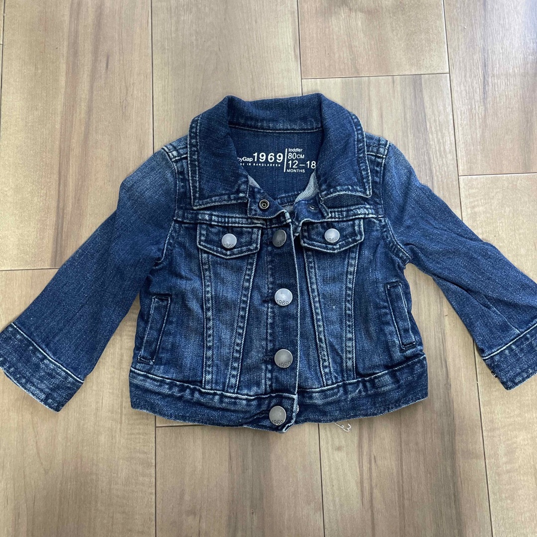 babyGAP(ベビーギャップ)のGAP 80cm キッズ Gジャン 12-18ヶ月 キッズ/ベビー/マタニティのベビー服(~85cm)(ジャケット/コート)の商品写真