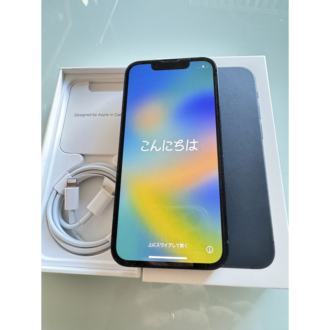 アップル iPhone13 mini 128GB ミッドナイト au