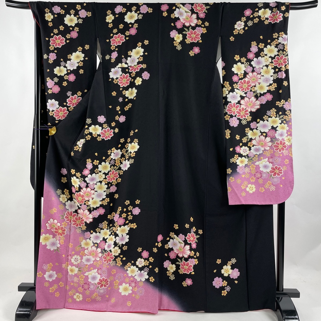 振袖 身丈169cm 裄丈69cm 正絹 美品 逸品-