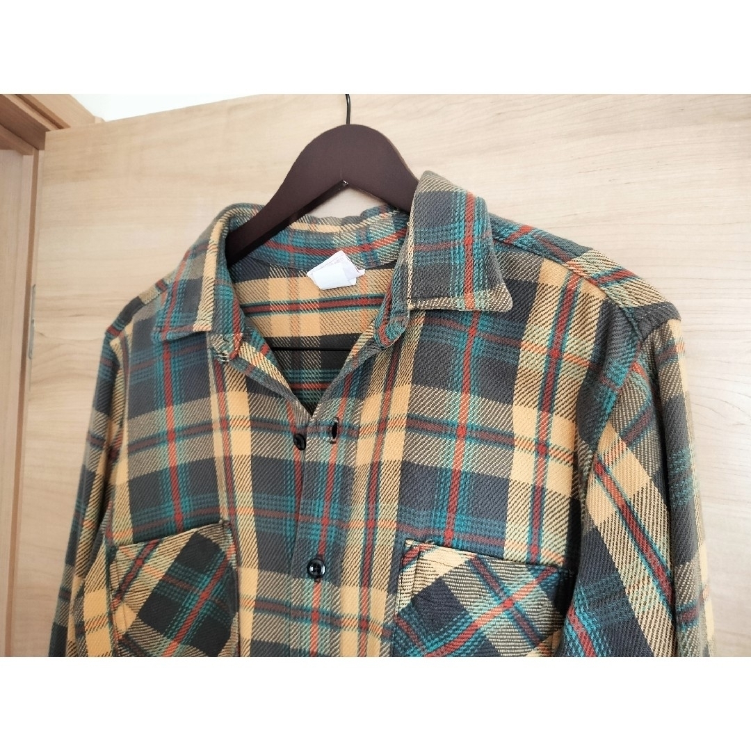 PENDLETON(ペンドルトン)のBIGMAC◆70s/ネルシャツ/XL/ヴィンテージ メンズのトップス(シャツ)の商品写真