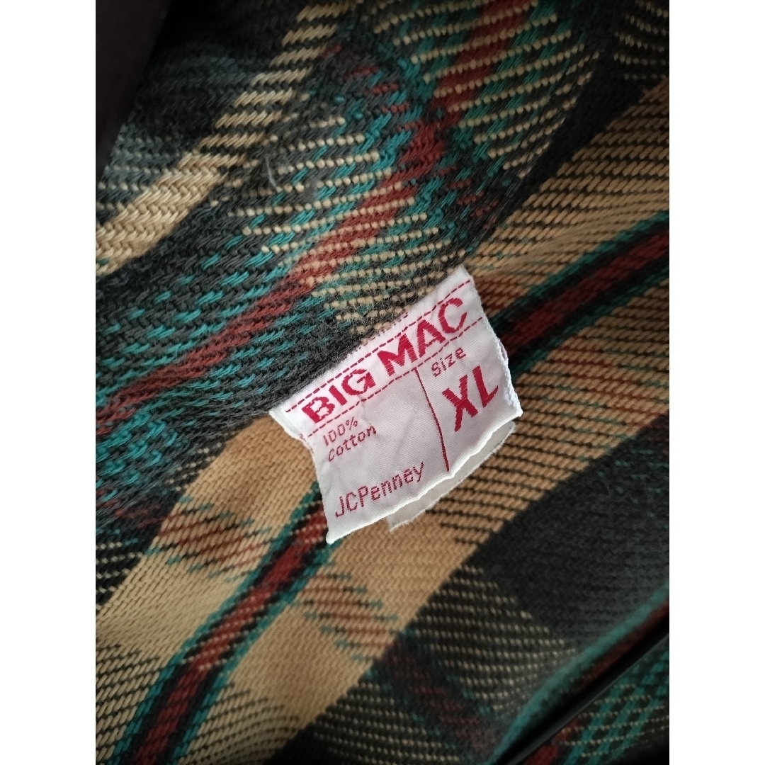 PENDLETON(ペンドルトン)のBIGMAC◆70s/ネルシャツ/XL/ヴィンテージ メンズのトップス(シャツ)の商品写真