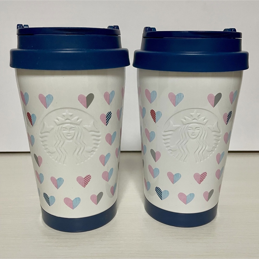 【新品未使用】Starbucks バレンタイン2020 ロゴタンブラー♡2点ペア