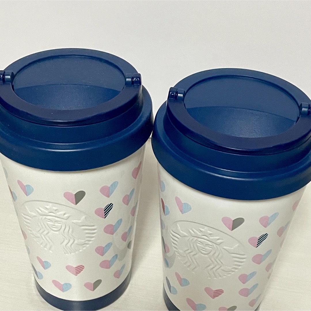 【新品未使用】Starbucks バレンタイン2020 ロゴタンブラー♡2点ペア