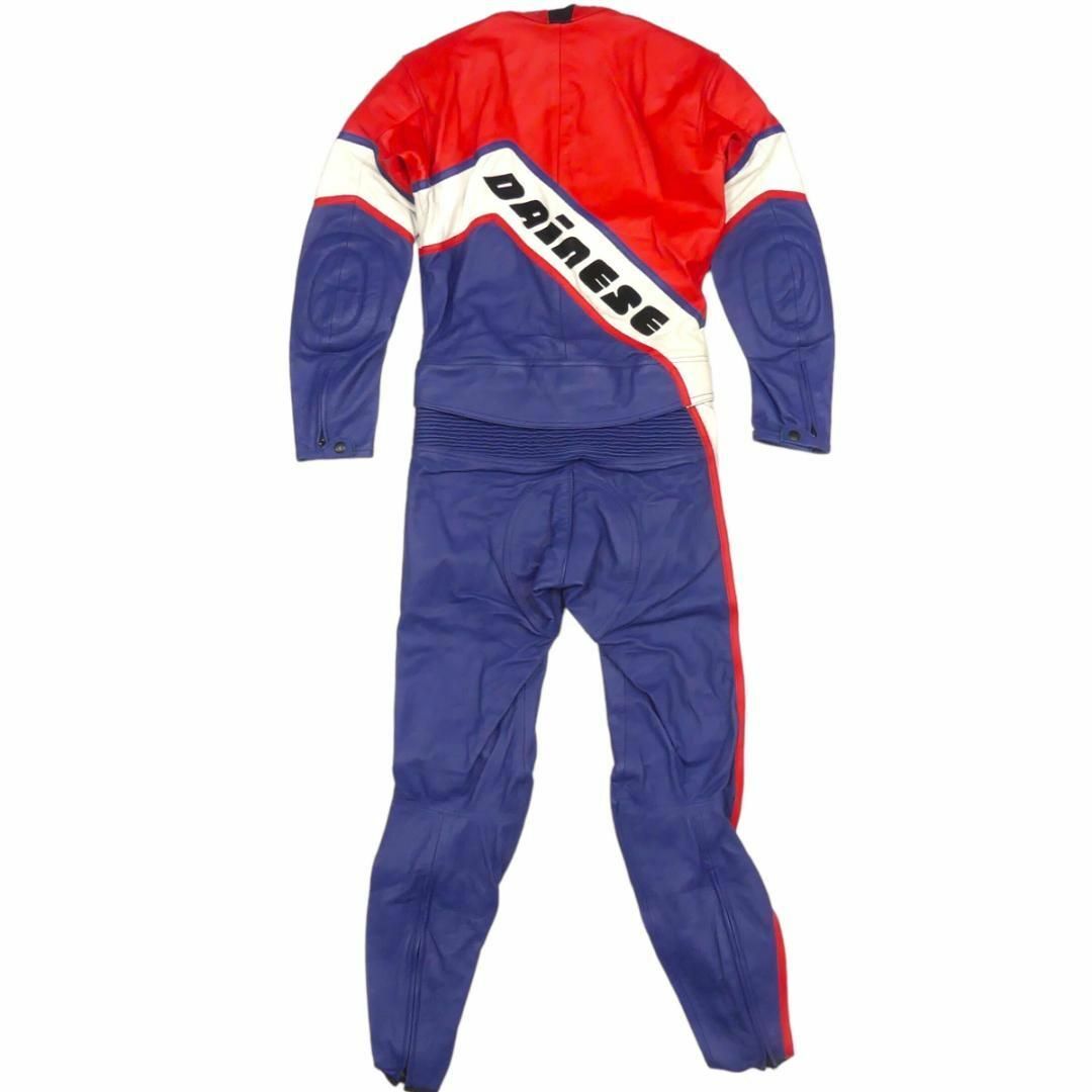 DAINESE ダイネーゼ レザーレーシングスーツ 本革 ツナギ 赤 DAINESE ダイネーゼ レザーレーシングスーツ 本革 ツナギ 赤
