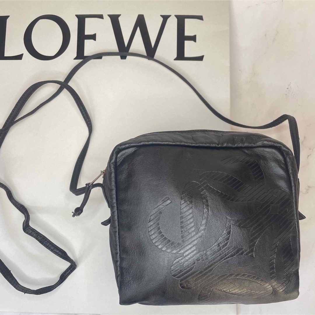 hiroroレディースLOEWE ロエベ マドリード タッセル アナグラム トートバッグ