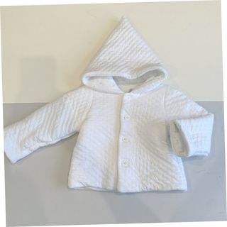 プチバトー(PETIT BATEAU)の[発送停止中]プチバトー18m/81cm とんがり帽子の中綿入りキルトコート(ジャケット/コート)