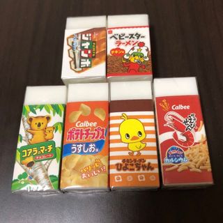 お菓子系消しゴムセット(消しゴム/修正テープ)