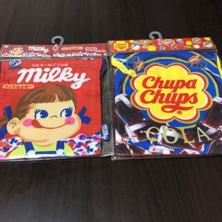 お菓子柄巾着セット(キャラクターグッズ)