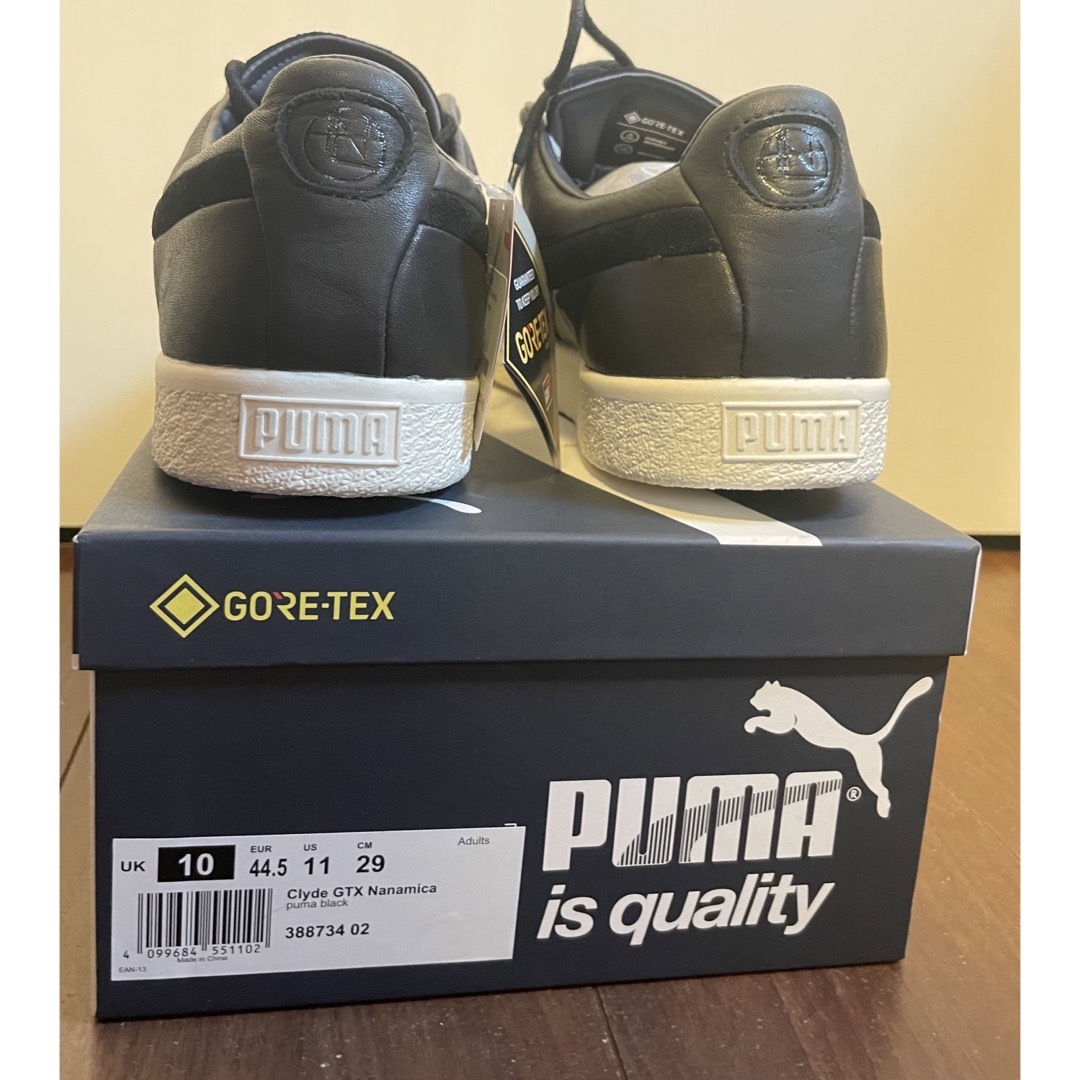 nanamica(ナナミカ)の【新品未使用】PUMA CLYDE GTX プーマ ナナミカ 29㎝ 黒 メンズの靴/シューズ(スニーカー)の商品写真