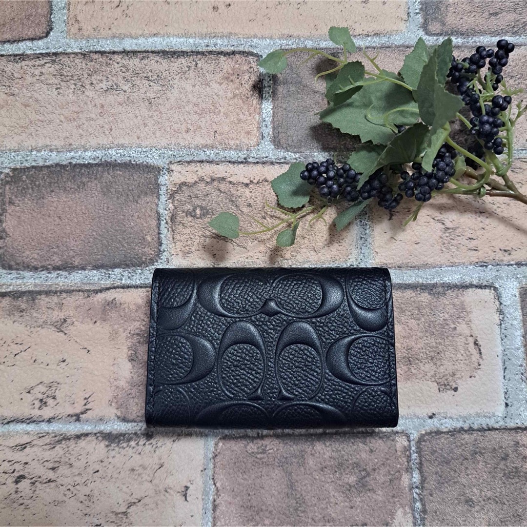 COACH - 新品 COACH コーチ キーケース ブラックの通販 by SHOP