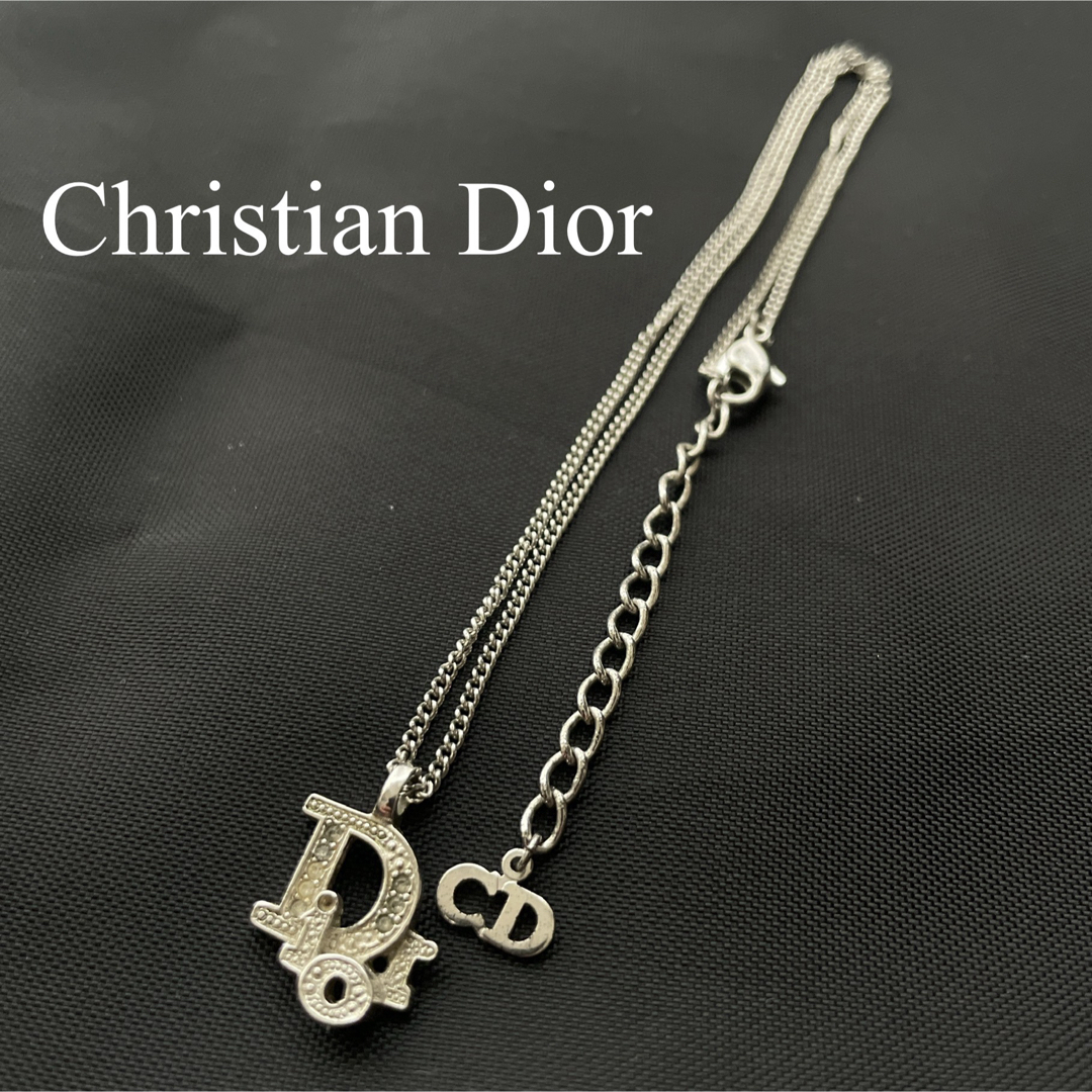 Christian Dior - 希少 Christian Dior ディオール ラインストーン