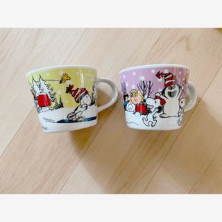 スヌーピー(SNOOPY)のスヌーピーマグ(2点セット)(グラス/カップ)