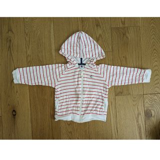 プチバトー(PETIT BATEAU)のプチバトー　18m81cm 薄手パーカー(ジャケット/コート)