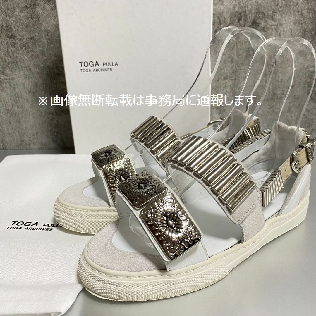 TOGA PULLA - 新品 TOGA PULLA トーガ プルラ メタル スニーカー